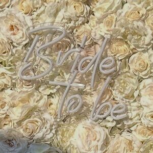 Bride To Be LED Sign 38 cm x 30 cm
